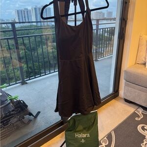 HALARA Elegant Black Dress